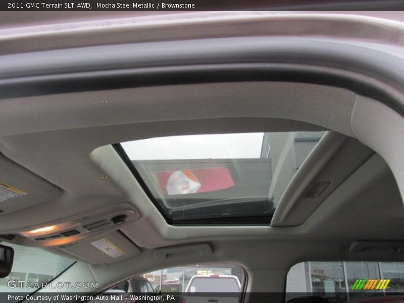 Mocha Steel Metallic / Brownstone 2011 GMC Terrain SLT AWD