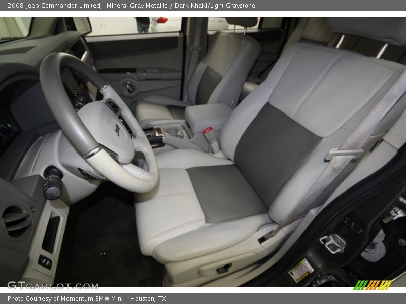  2008 Commander Limited Dark Khaki/Light Graystone Interior
