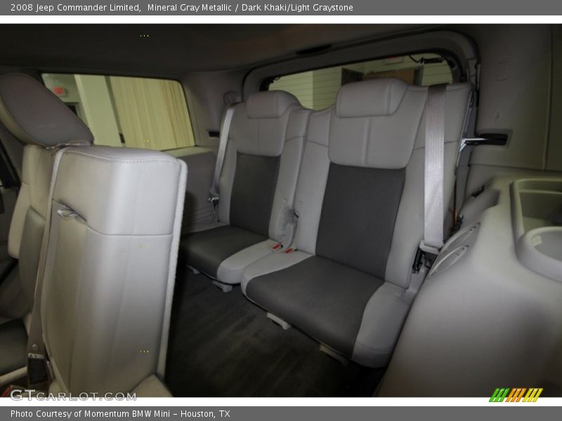 Mineral Gray Metallic / Dark Khaki/Light Graystone 2008 Jeep Commander Limited