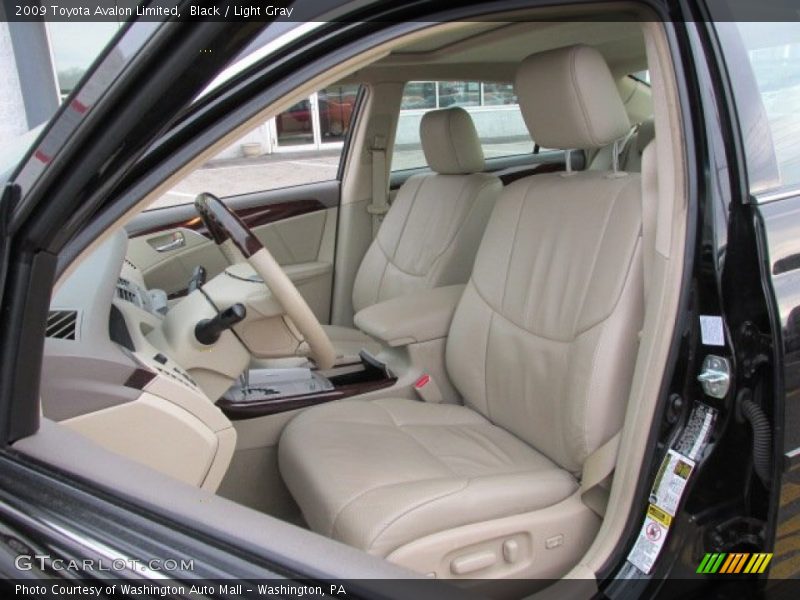 Black / Light Gray 2009 Toyota Avalon Limited