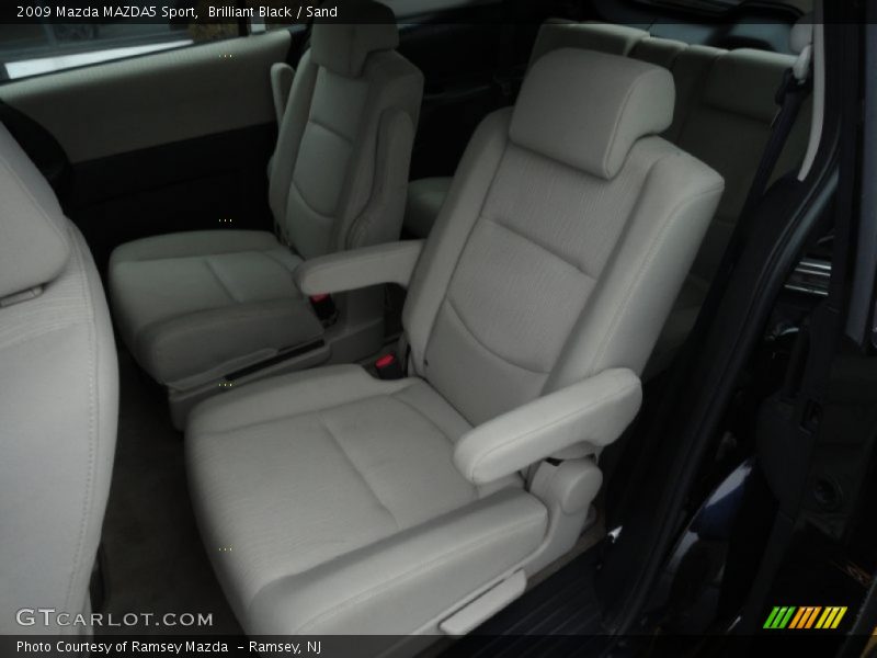 Brilliant Black / Sand 2009 Mazda MAZDA5 Sport