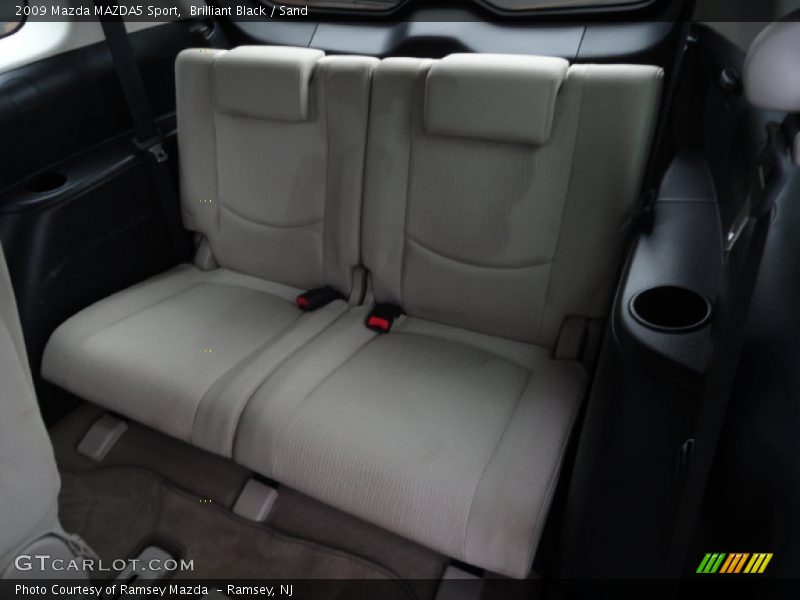 Brilliant Black / Sand 2009 Mazda MAZDA5 Sport