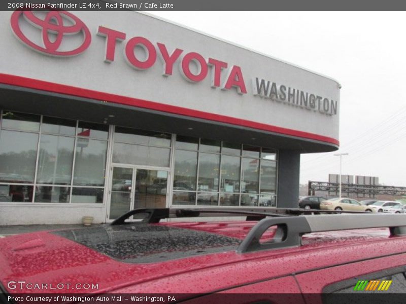 Red Brawn / Cafe Latte 2008 Nissan Pathfinder LE 4x4