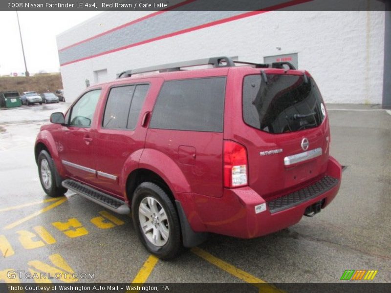 Red Brawn / Cafe Latte 2008 Nissan Pathfinder LE 4x4