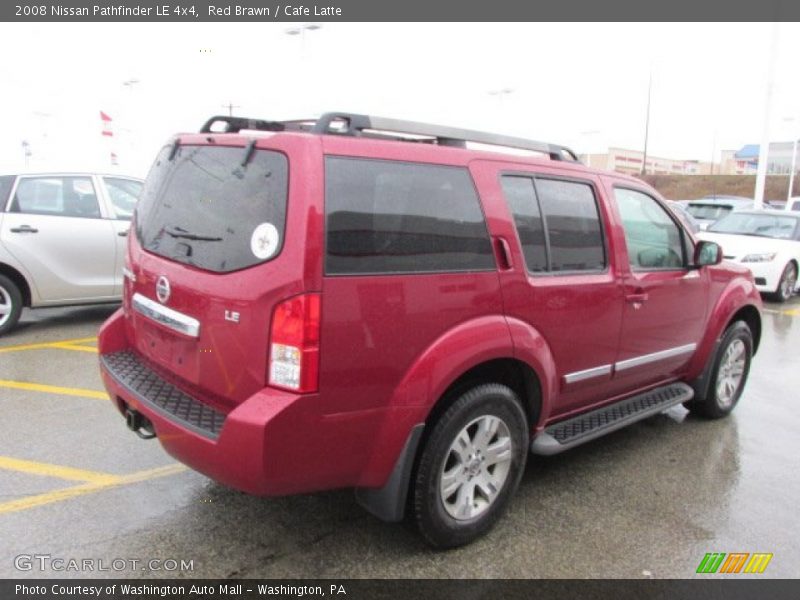 Red Brawn / Cafe Latte 2008 Nissan Pathfinder LE 4x4