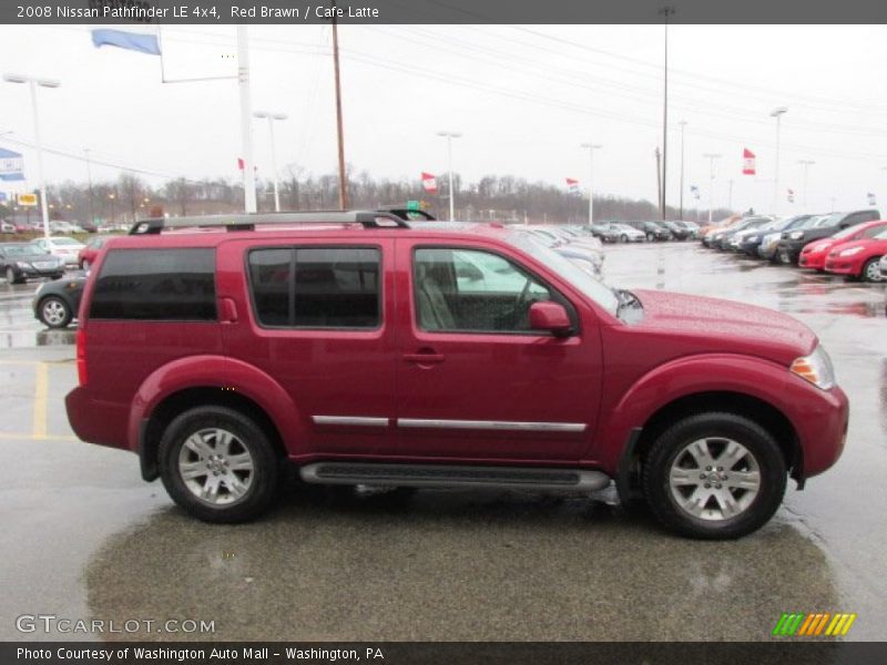 Red Brawn / Cafe Latte 2008 Nissan Pathfinder LE 4x4