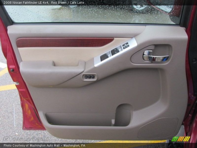 Red Brawn / Cafe Latte 2008 Nissan Pathfinder LE 4x4