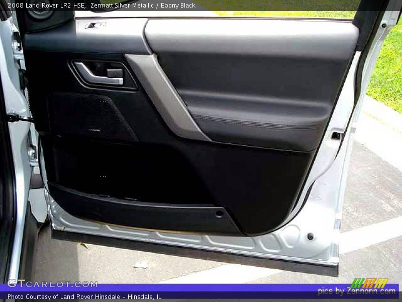 Zermatt Silver Metallic / Ebony Black 2008 Land Rover LR2 HSE