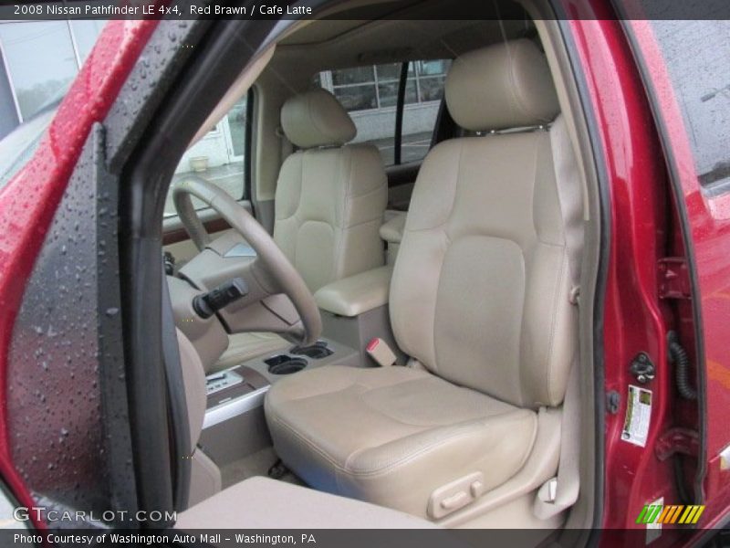 Red Brawn / Cafe Latte 2008 Nissan Pathfinder LE 4x4