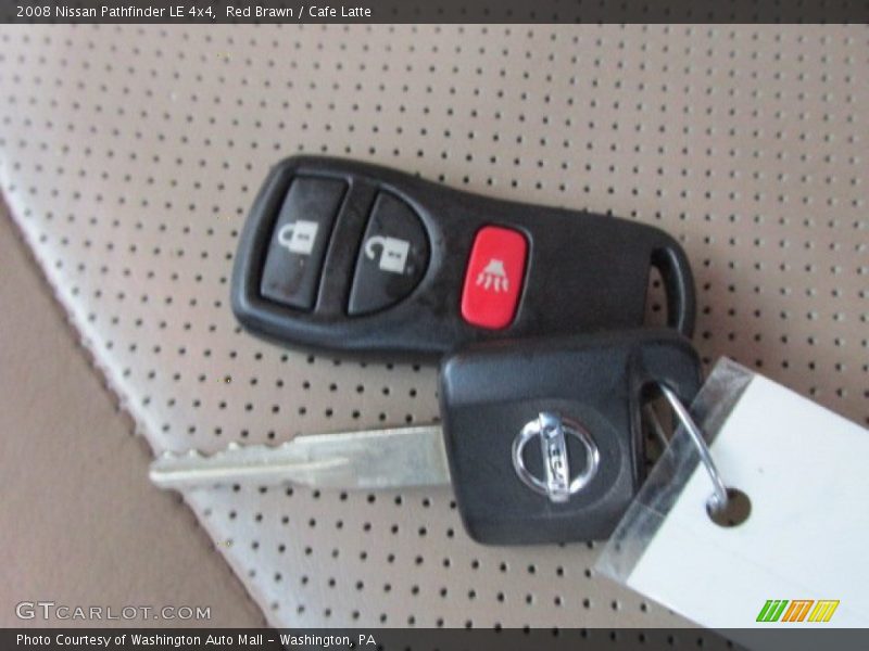 Red Brawn / Cafe Latte 2008 Nissan Pathfinder LE 4x4