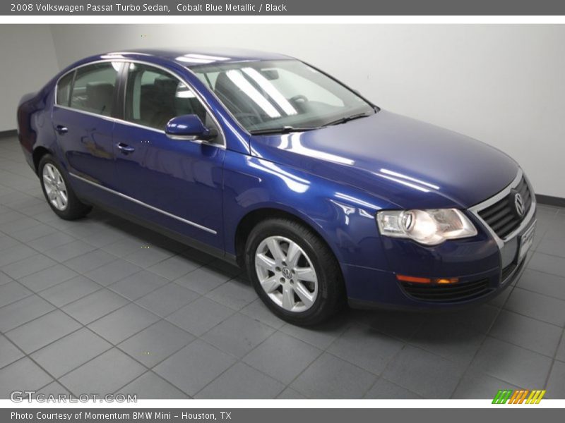 Cobalt Blue Metallic / Black 2008 Volkswagen Passat Turbo Sedan