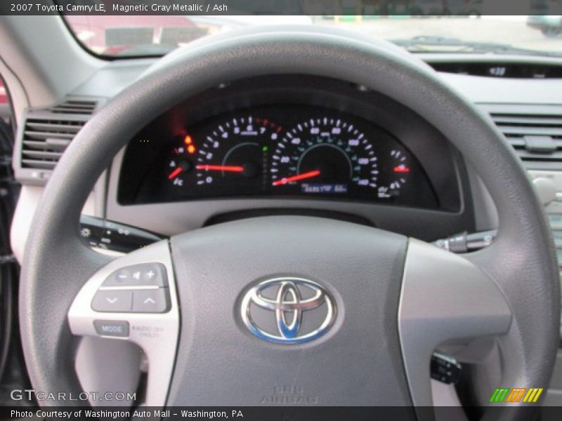 Magnetic Gray Metallic / Ash 2007 Toyota Camry LE
