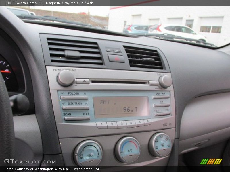 Magnetic Gray Metallic / Ash 2007 Toyota Camry LE