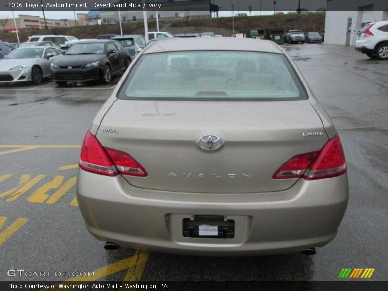 Desert Sand Mica / Ivory 2006 Toyota Avalon Limited