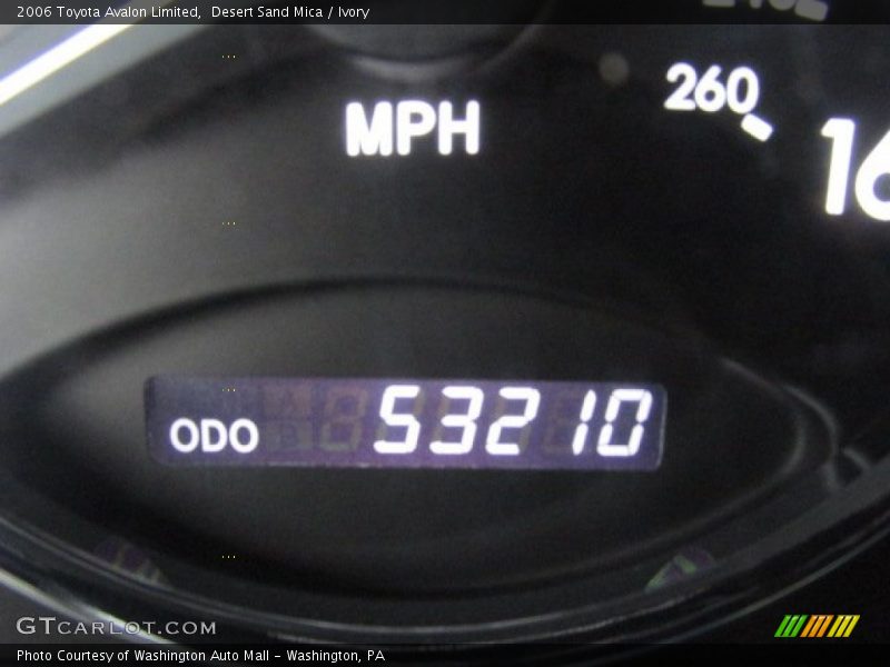 Desert Sand Mica / Ivory 2006 Toyota Avalon Limited