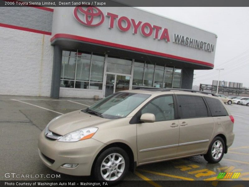 Desert Sand Mica / Taupe 2006 Toyota Sienna Limited