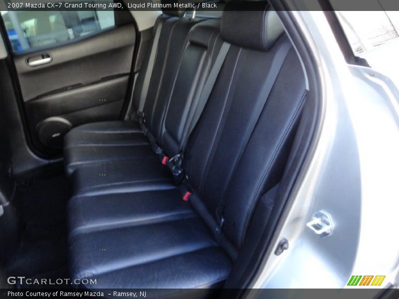 Liquid Platinum Metallic / Black 2007 Mazda CX-7 Grand Touring AWD