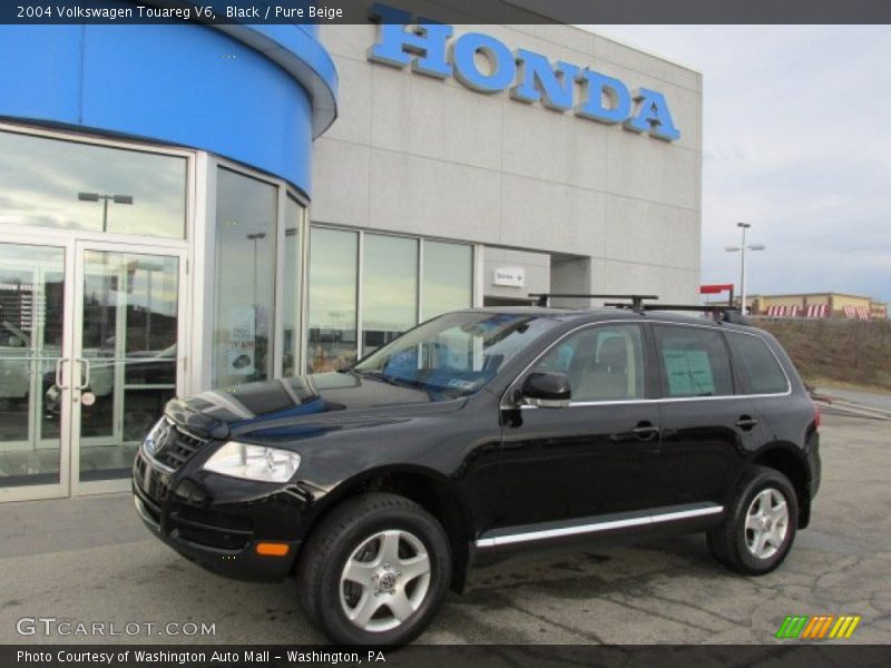 Black / Pure Beige 2004 Volkswagen Touareg V6