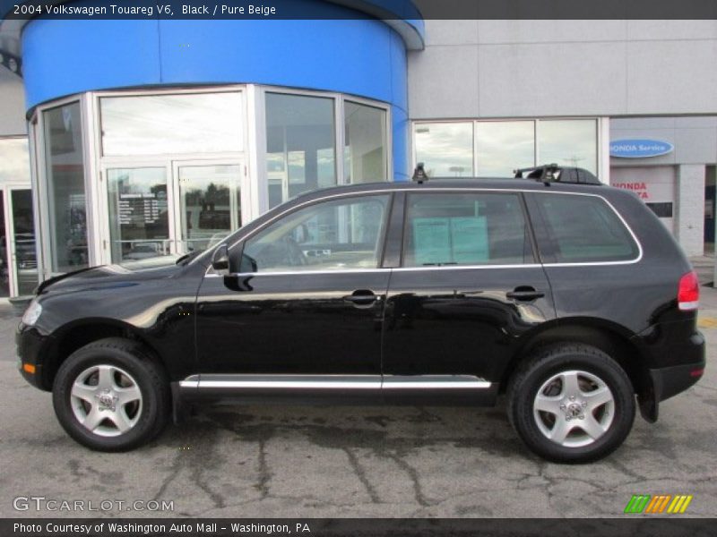 Black / Pure Beige 2004 Volkswagen Touareg V6