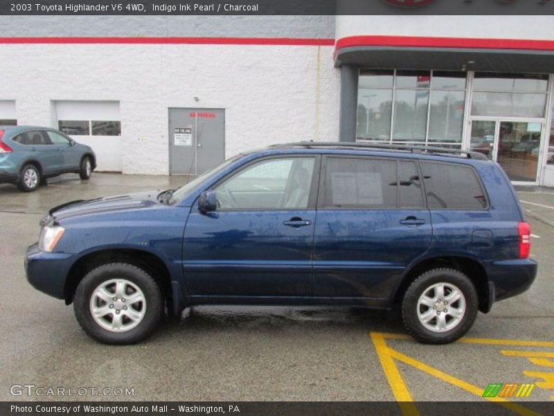 Indigo Ink Pearl / Charcoal 2003 Toyota Highlander V6 4WD