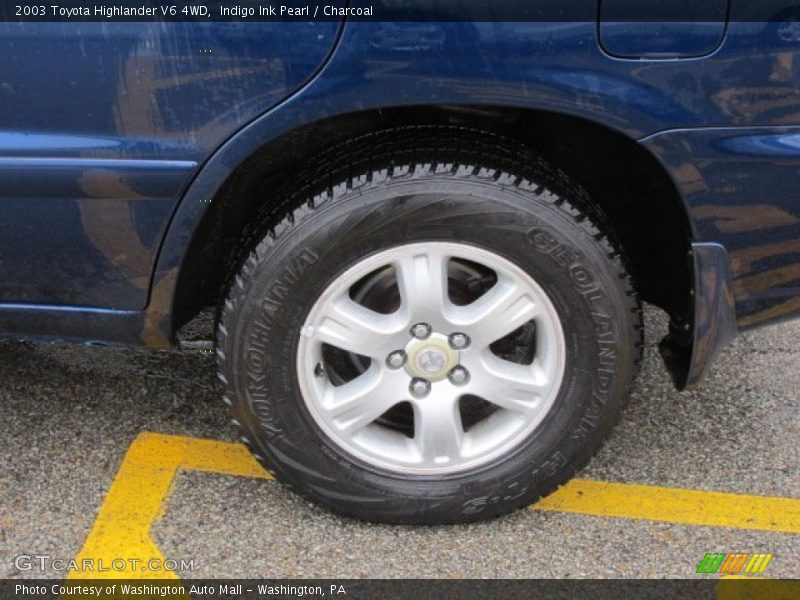 Indigo Ink Pearl / Charcoal 2003 Toyota Highlander V6 4WD