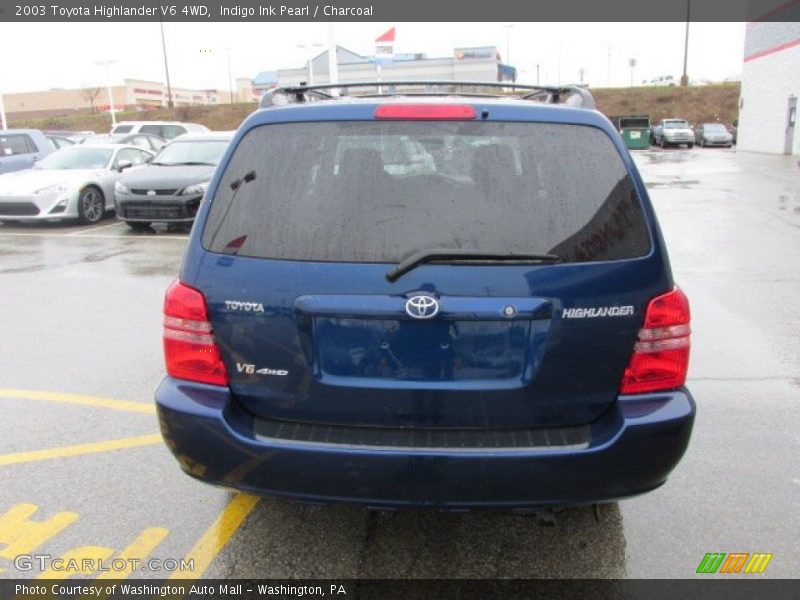 Indigo Ink Pearl / Charcoal 2003 Toyota Highlander V6 4WD