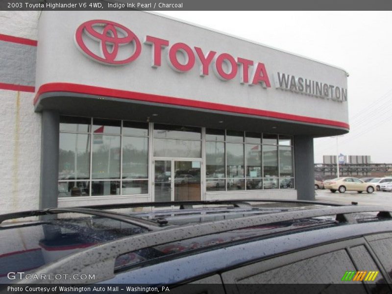 Indigo Ink Pearl / Charcoal 2003 Toyota Highlander V6 4WD