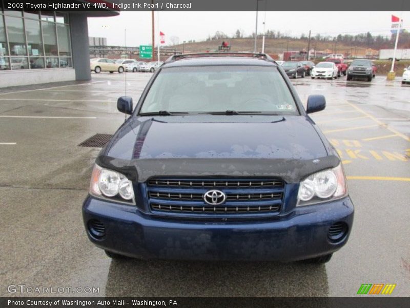 Indigo Ink Pearl / Charcoal 2003 Toyota Highlander V6 4WD