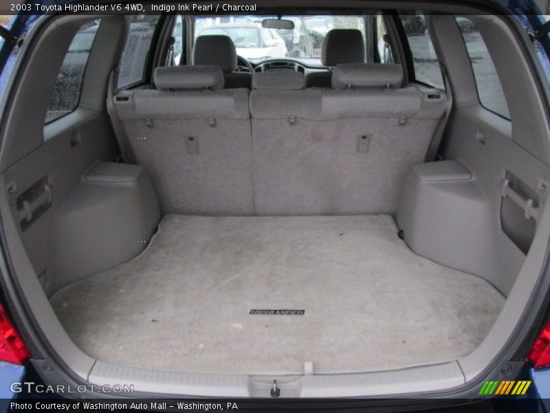 Indigo Ink Pearl / Charcoal 2003 Toyota Highlander V6 4WD