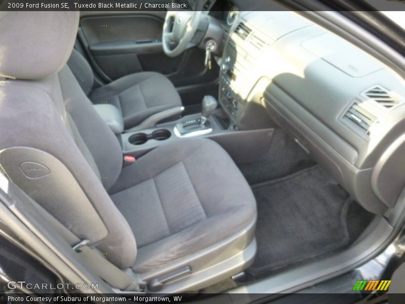 Tuxedo Black Metallic / Charcoal Black 2009 Ford Fusion SE
