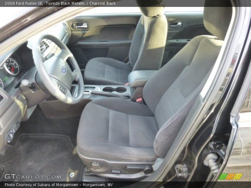 Tuxedo Black Metallic / Charcoal Black 2009 Ford Fusion SE