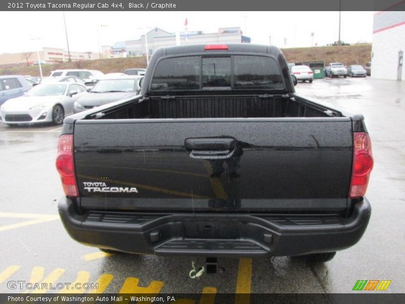 Black / Graphite 2012 Toyota Tacoma Regular Cab 4x4