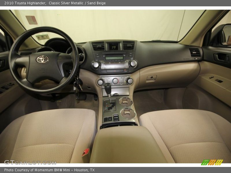 Classic Silver Metallic / Sand Beige 2010 Toyota Highlander