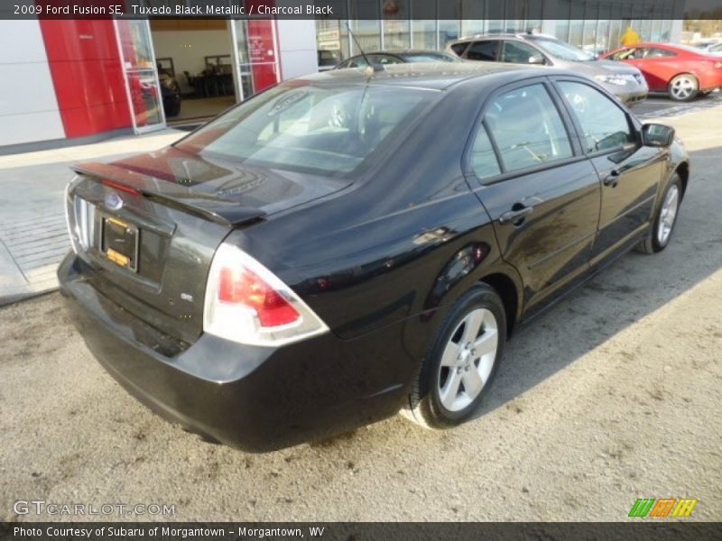 Tuxedo Black Metallic / Charcoal Black 2009 Ford Fusion SE