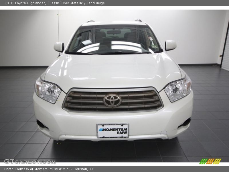 Classic Silver Metallic / Sand Beige 2010 Toyota Highlander
