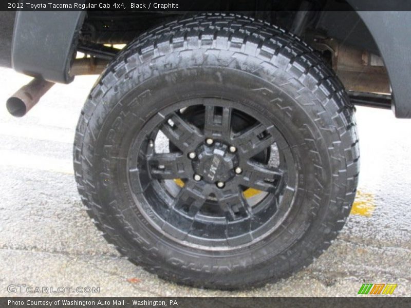 Black / Graphite 2012 Toyota Tacoma Regular Cab 4x4