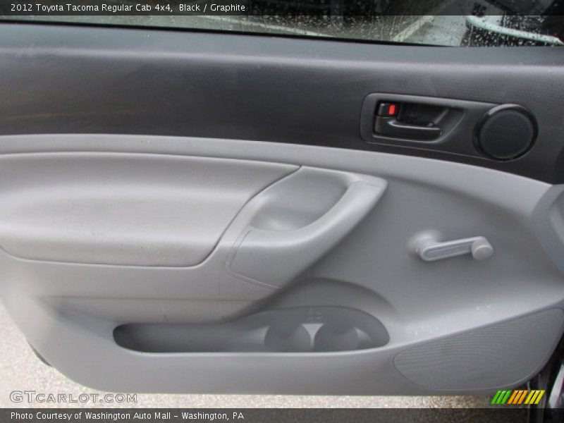 Black / Graphite 2012 Toyota Tacoma Regular Cab 4x4