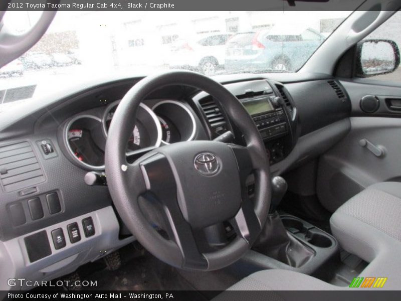 Black / Graphite 2012 Toyota Tacoma Regular Cab 4x4