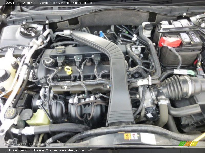 Tuxedo Black Metallic / Charcoal Black 2009 Ford Fusion SE