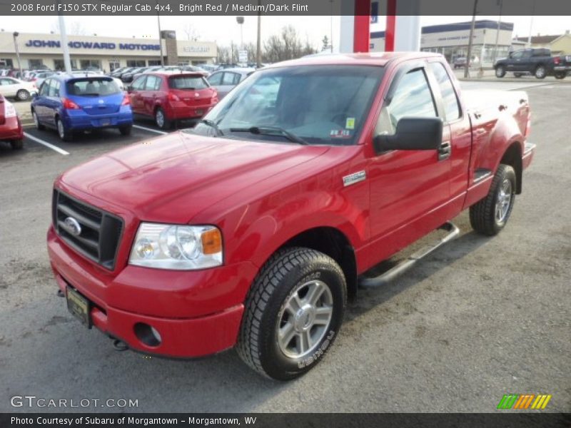Front 3/4 View of 2008 F150 STX Regular Cab 4x4