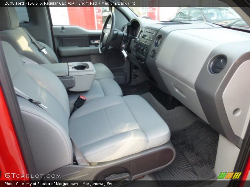 Bright Red / Medium/Dark Flint 2008 Ford F150 STX Regular Cab 4x4