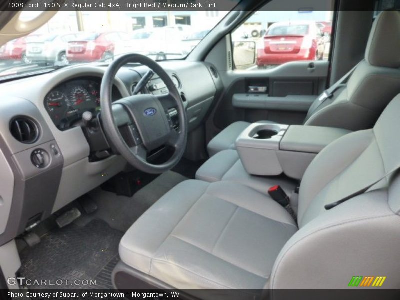 Medium/Dark Flint Interior - 2008 F150 STX Regular Cab 4x4 