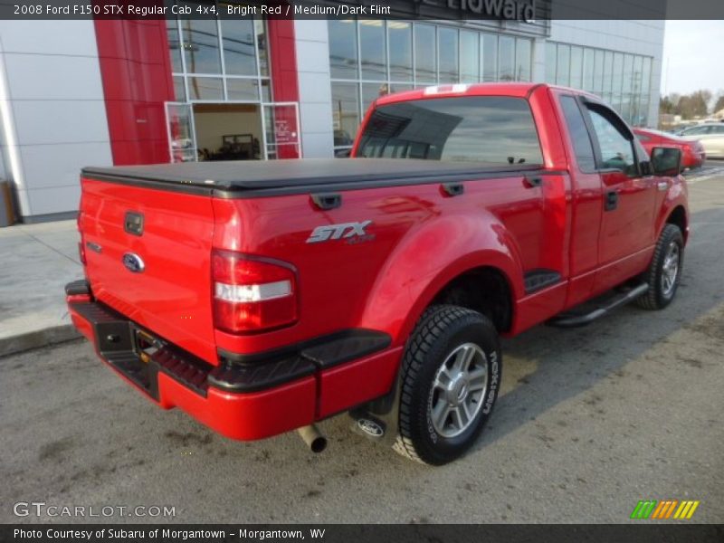 Bright Red / Medium/Dark Flint 2008 Ford F150 STX Regular Cab 4x4