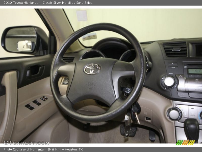  2010 Highlander  Steering Wheel