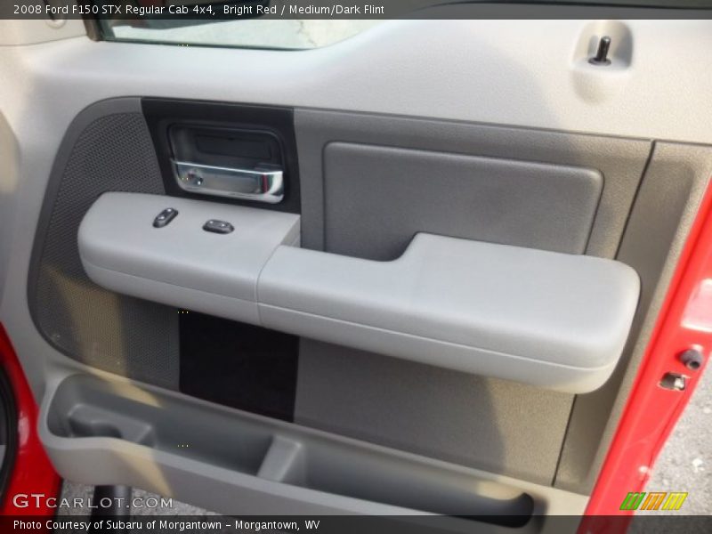 Bright Red / Medium/Dark Flint 2008 Ford F150 STX Regular Cab 4x4