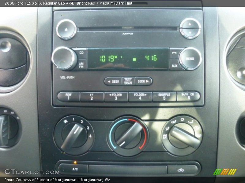 Controls of 2008 F150 STX Regular Cab 4x4