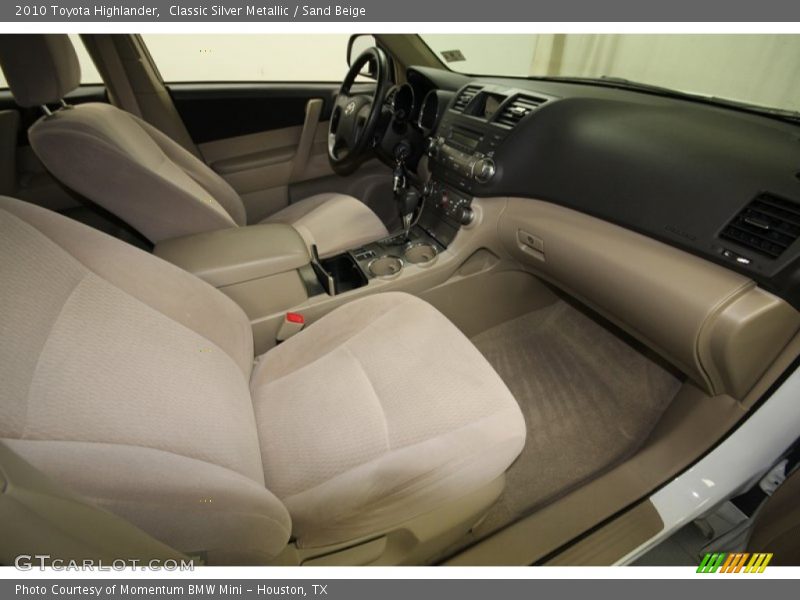 Classic Silver Metallic / Sand Beige 2010 Toyota Highlander