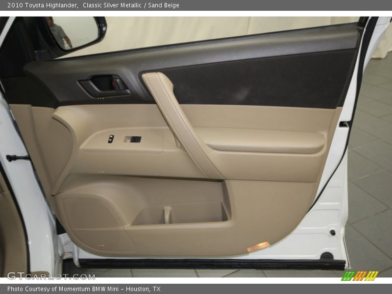 Classic Silver Metallic / Sand Beige 2010 Toyota Highlander