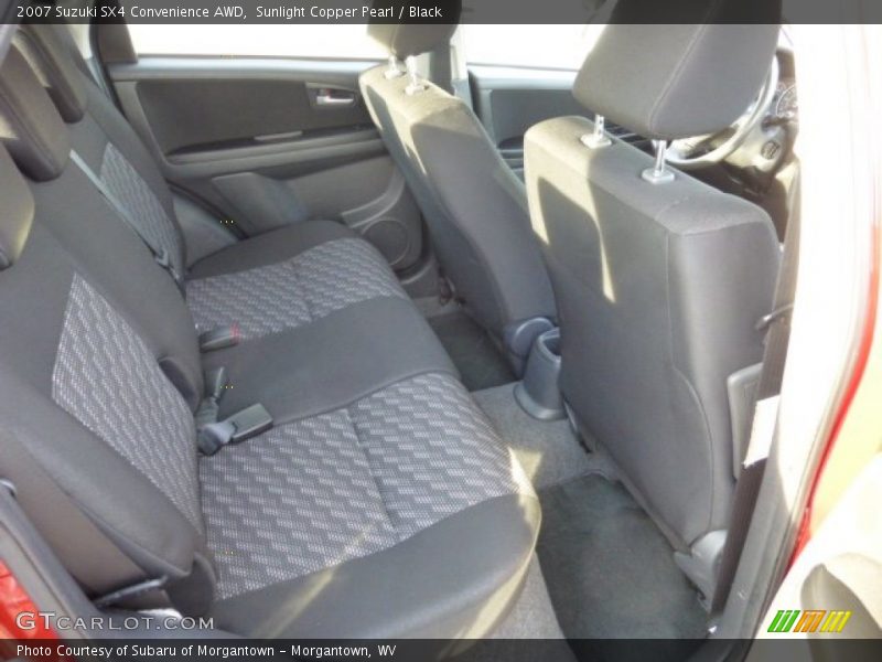 Rear Seat of 2007 SX4 Convenience AWD