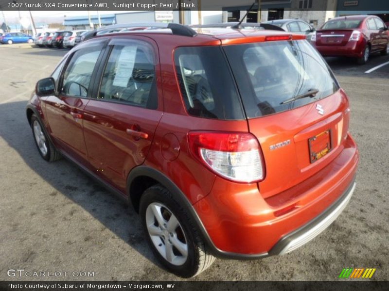  2007 SX4 Convenience AWD Sunlight Copper Pearl